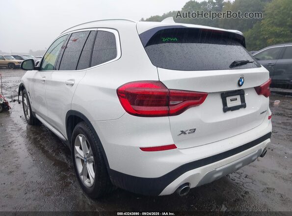 5UXTY5C07L9C08036 2020 BMW X3 White Задня ліва чверть