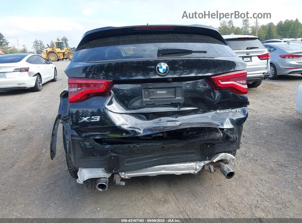 5UXTY5C07M9H21918 2021 BMW X3 Black Դիմացի տեսք