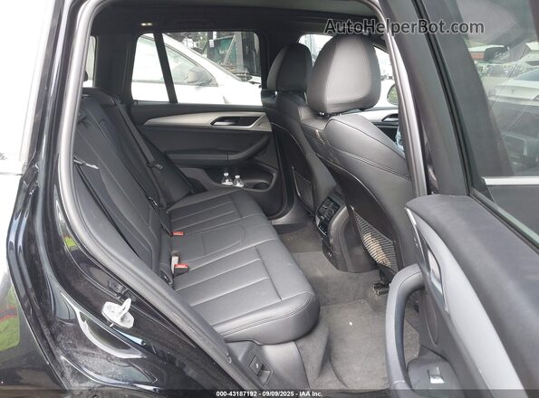 5UXTY5C07M9H21918 2021 BMW X3 Black VIN կոդի պիտակի տեսք