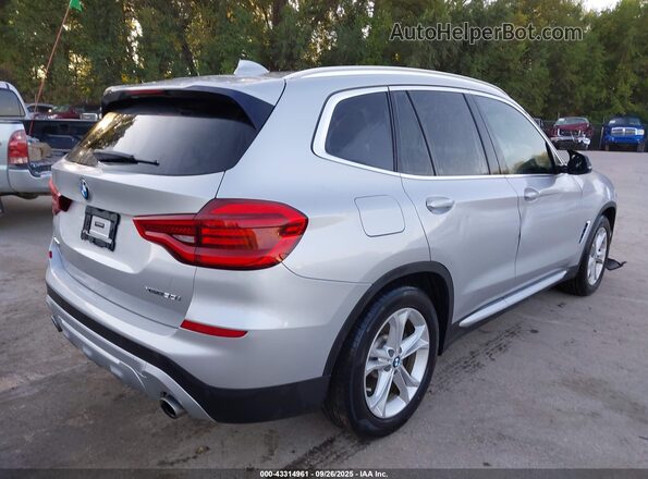 5UXTY5C08L9C71162 2020 BMW X3 Серебряный Задняя правая четверть