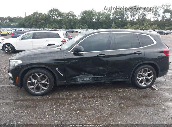 5UXTY5C08M9F11151 2021 BMW X3 Black Սալոնի 360 աստիճան տեսք