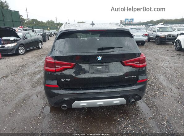 5UXTY5C08M9F11151 2021 BMW X3 Black 