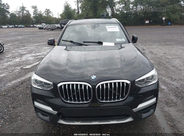 5UXTY5C08M9F11151 2021 BMW X3 Black Սարքավորումների վահանակի տեսք