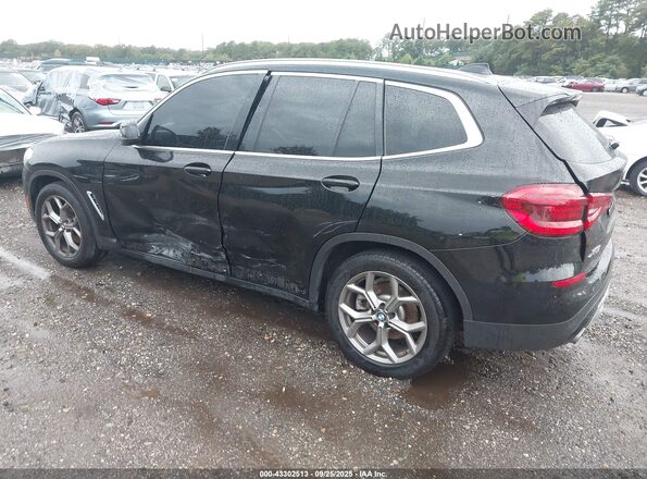 5UXTY5C08M9F11151 2021 BMW X3 Black Դիմացի տեսք