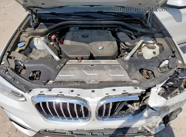 5UXTY5C09L9B66825 2020 BMW X3 Белый Вид подкапотного пространства