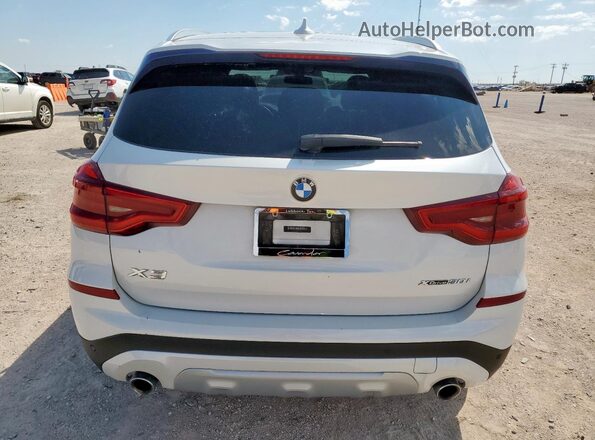 5UXTY5C09L9B66825 2020 BMW X3 Белый Вид сзади