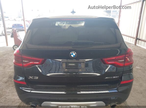 5UXTY5C09M9E65510 2021 BMW X3 Black 