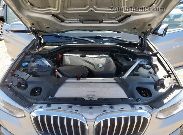 5UXTY5C09M9F59807 2021 BMW X3 Серебряный 