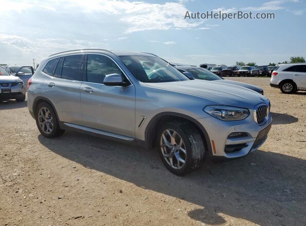 5UXTY5C09M9F59807 2021 BMW X3 Серебряный 