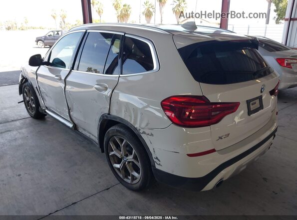 5UXTY5C0XM9E83207 2021 BMW X3 White Rear left