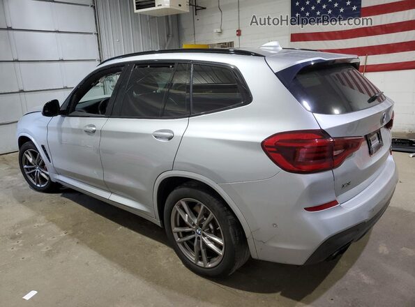 5UXTY9C01M9F82215 2021 BMW X3 Silver Tył lewy
