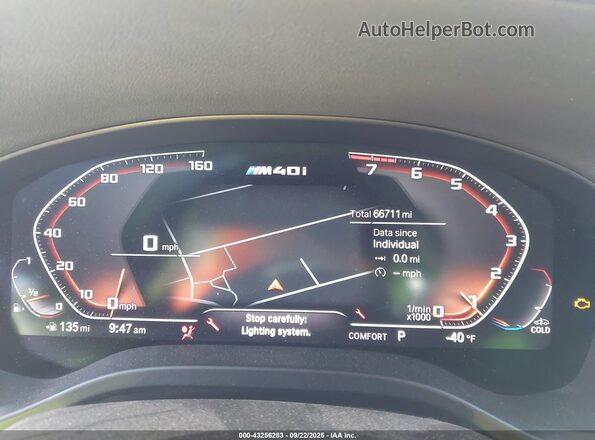 5UXTY9C06L9B57541 2020 BMW X3 Белый Вид задних сидений
