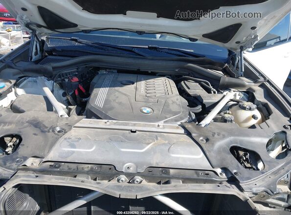5UXTY9C06L9B57541 2020 BMW X3 Белый Вид сзади