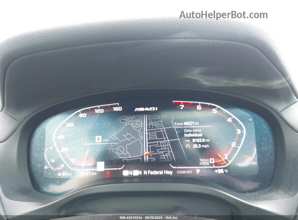5UXTY9C08L9B83588 2020 BMW X3 Черный Вид задних сидений
