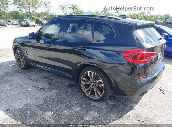 5UXTY9C08L9B83588 2020 BMW X3 Черный Задняя левая четверть