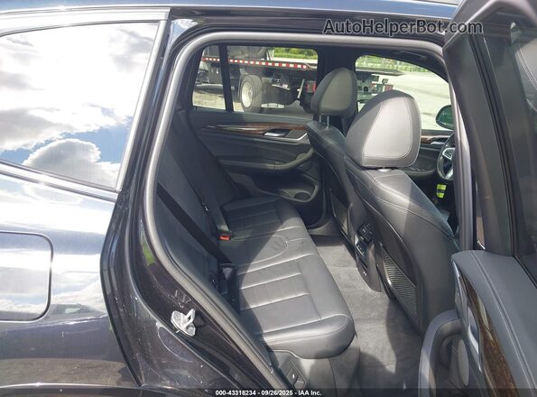 5UXTY9C08L9B83588 2020 BMW X3 Черный Вид наклейки с VIN-кодом