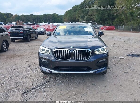 5UXUJ3C55KLG54342 2019 BMW X4 Gray ხელსაწყოთა პანელის ხედი
