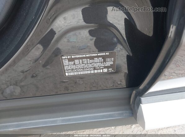 5UXUJ3C55KLG54342 2019 BMW X4 Gray ძრავის განყოფილების ხედი