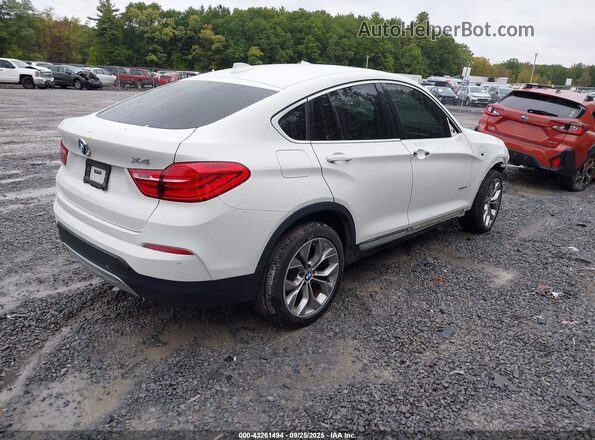 5UXXW3C54J0T80997 2018 BMW X4 Белый Задняя правая четверть