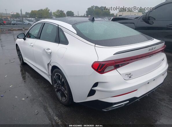 5XXG64J20NG090616 2022 KIA K5 White Հետևի ձախ
