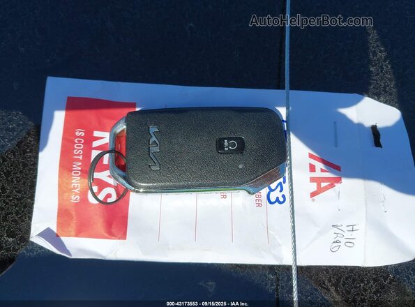 5XXG64J26RG251850 2024 KIA K5 Red Вид панелі приладів