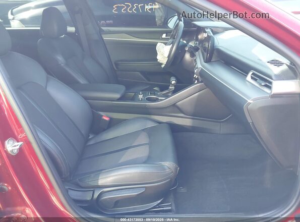 5XXG64J26RG251850 2024 KIA K5 Red Вид салону спереду
