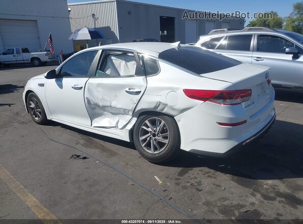 5XXGT4L31LG399801 2020 KIA OPTIMA White უკანა მარცხენა