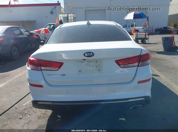 5XXGT4L31LG399801 2020 KIA OPTIMA White 