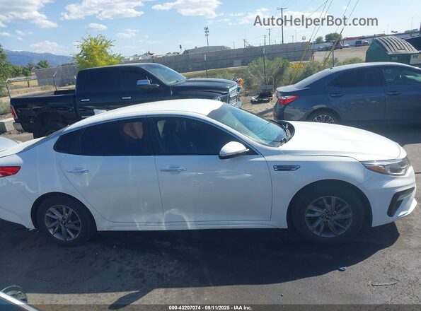 5XXGT4L31LG399801 2020 KIA OPTIMA White უკანა სალონის ხედი