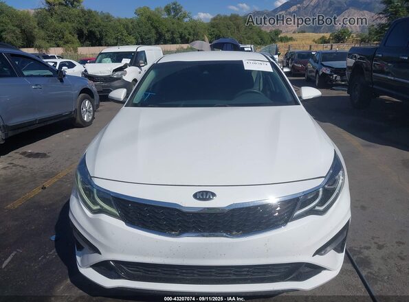 5XXGT4L31LG399801 2020 KIA OPTIMA White ხელსაწყოთა პანელის ხედი