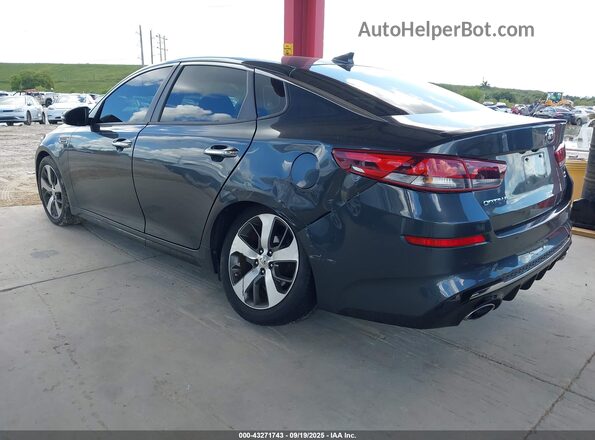 5XXGT4L36LG395386 2020 KIA OPTIMA Gray Հետևի ձախ