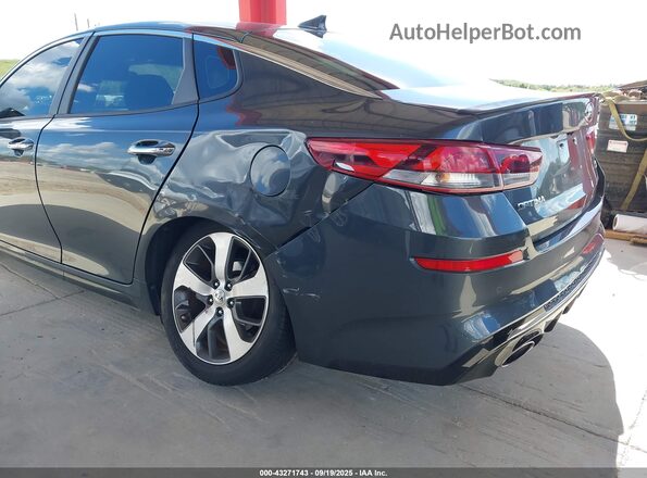 5XXGT4L36LG395386 2020 KIA OPTIMA Gray Դիմացի տեսք