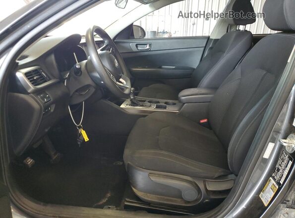 5XXGT4L37LG383392 2020 KIA OPTIMA Серый Вид салона спереди
