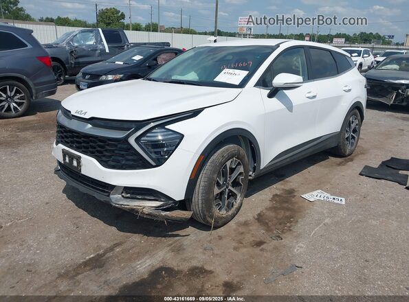 5XYK33DF3RG216304 2024 KIA SPORTAGE White Vista tres cuartos delantera izquierda