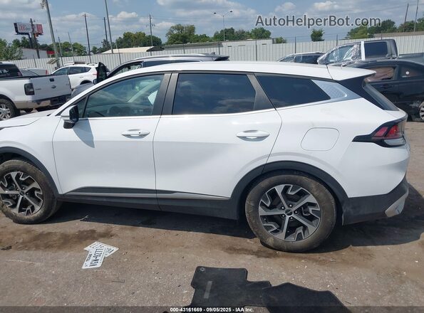 5XYK33DF3RG216304 2024 KIA SPORTAGE White Vista interior trasera