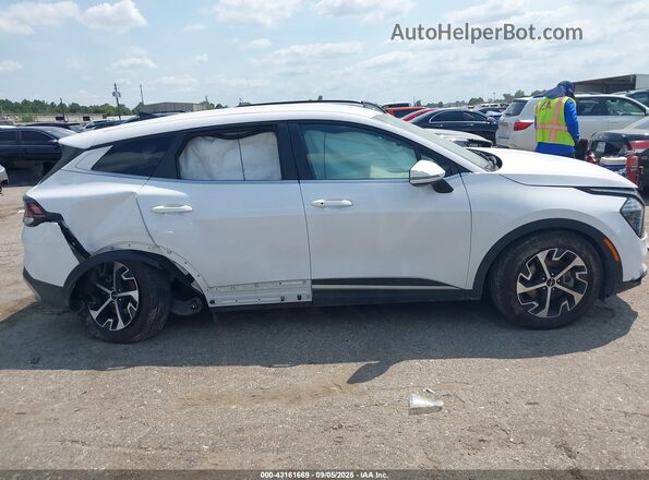5XYK33DF3RG216304 2024 KIA SPORTAGE White Vista del cuadro de instrumentos