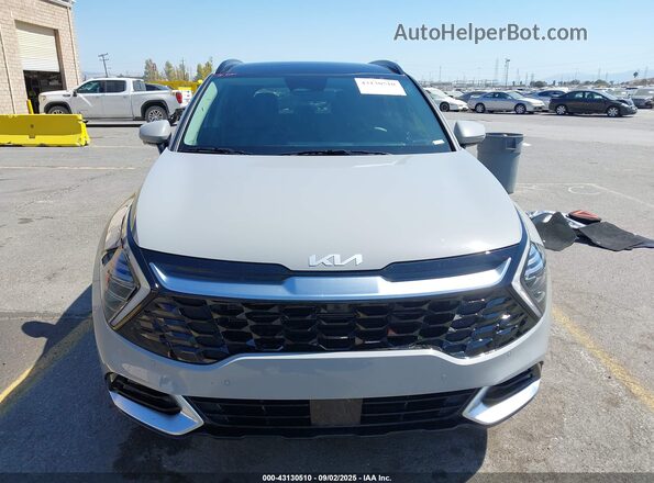 5XYK53DF8SG327429 2025 KIA SPORTAGE Gray ხელსაწყოთა პანელის ხედი