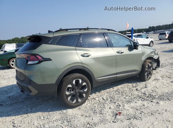 5XYK6CDF5RG217672 2024 KIA SPORTAGE Green Rear right
