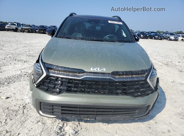 5XYK6CDF5RG217672 2024 KIA SPORTAGE Green Front view