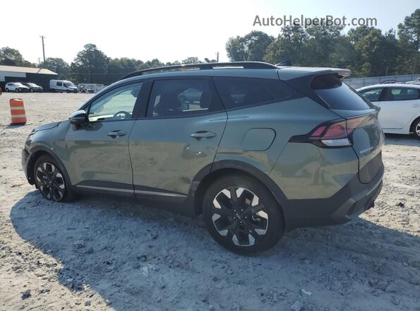 5XYK6CDF5RG217672 2024 KIA SPORTAGE Green Rear left
