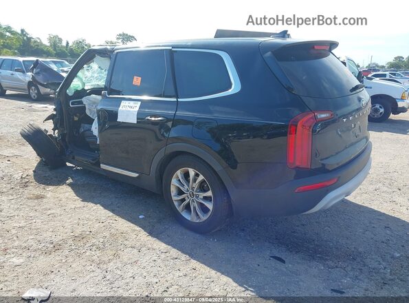 5XYP24HC8LG030313 2020 KIA TELLURIDE Black Հետևի ձախ
