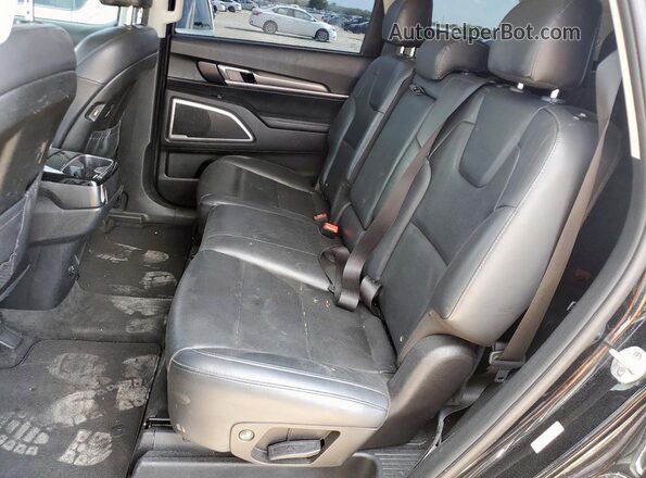 5XYP24HCXLG040437 2020 KIA TELLURIDE Black Սալոնի հետևի տեսք