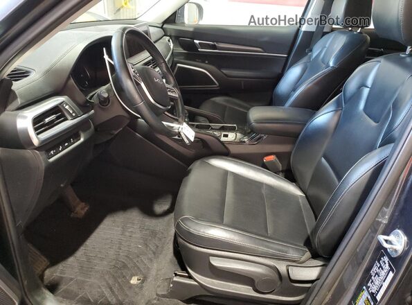 5XYP2DHC0NG201770 2022 KIA TELLURIDE Gray Вид салону спереду