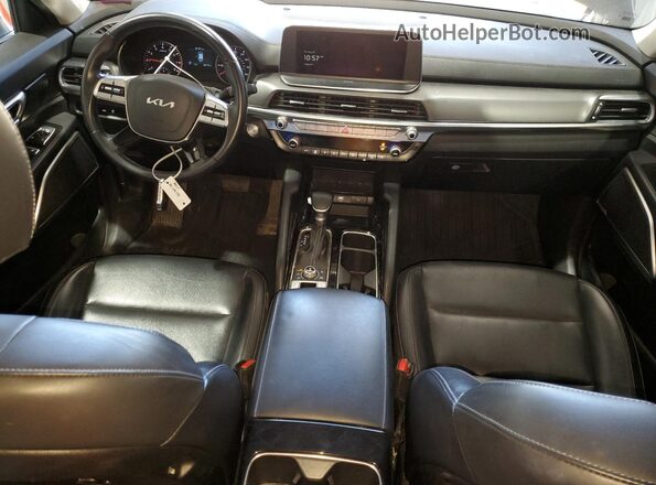 5XYP2DHC0NG201770 2022 KIA TELLURIDE Gray Вид панелі приладів
