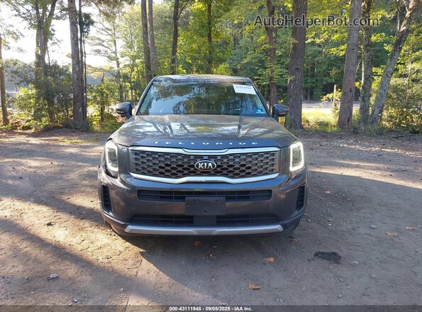 5XYP2DHC4LG069433 2020 KIA TELLURIDE Gray Widok zestawu wskaźników