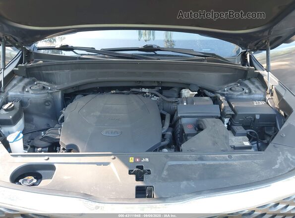 5XYP2DHC4LG069433 2020 KIA TELLURIDE Gray Widok z tyłu