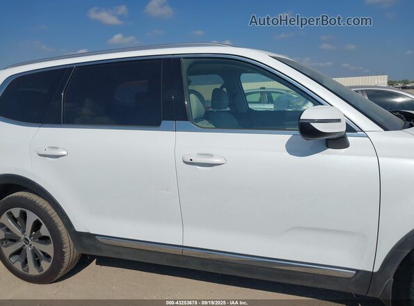 5XYP34HC2LG084946 2020 KIA TELLURIDE White Սալոնի 360 աստիճան տեսք