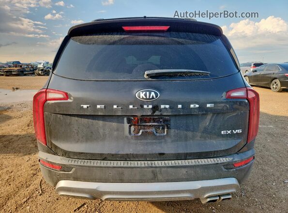 5XYP34HC5MG179020 2021 KIA TELLURIDE Черный Вид сзади