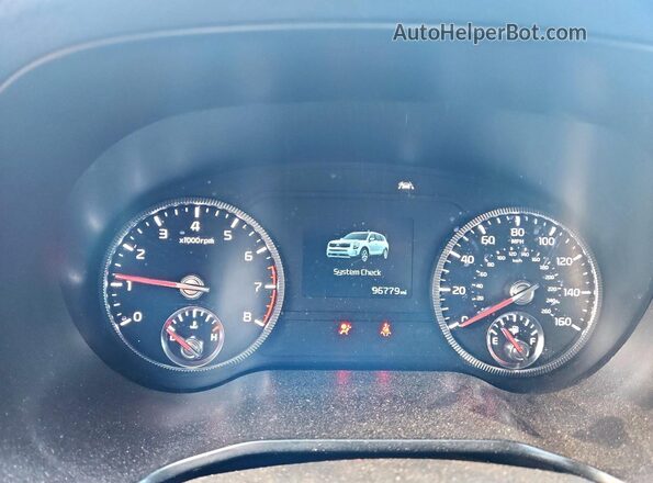 5XYP34HC5MG179020 2021 KIA TELLURIDE Черный Вид щитка приборов