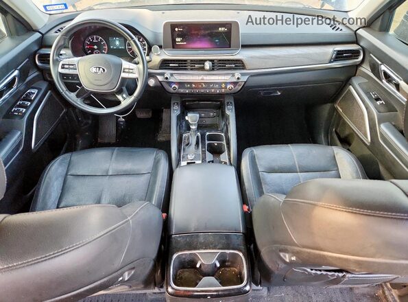 5XYP34HC5MG179020 2021 KIA TELLURIDE Черный Вид панели приборов